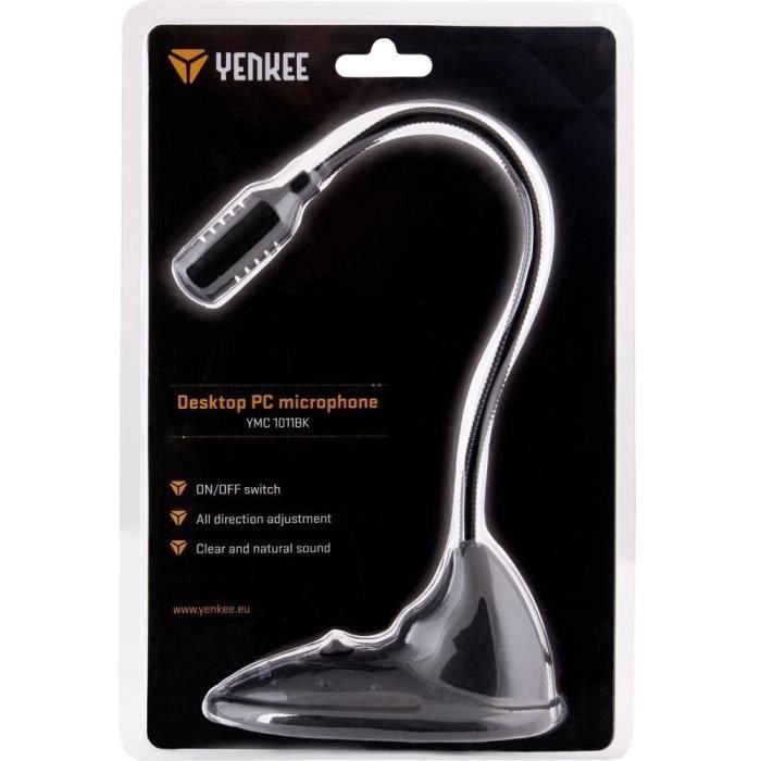 Micrófono para PC de escritorio - YENKEE - YMC 1011 3 Micrófono para PC de escritorio - YENKEE - YMC 1011 3