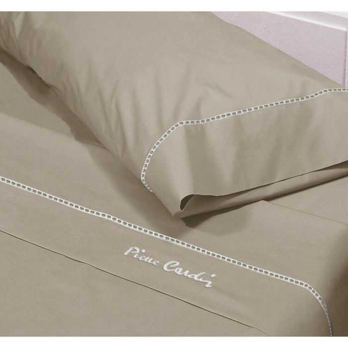 Juego de Sábanas Pierre Cardin ARCADIA Cama de 180 Marrón Juego de Sábanas Pierre Cardin ARCADIA Cama de 180 Marrón