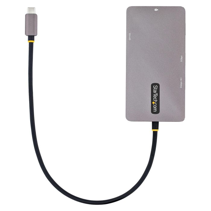 Startech.com 120B-USBC-MULTIPORT Docking Station USB Tipo C, HDMI 4K 60Hz, Ethernet Gigabit, USB-A, Lector SD/MicroSD, Power Delivery 100W 5