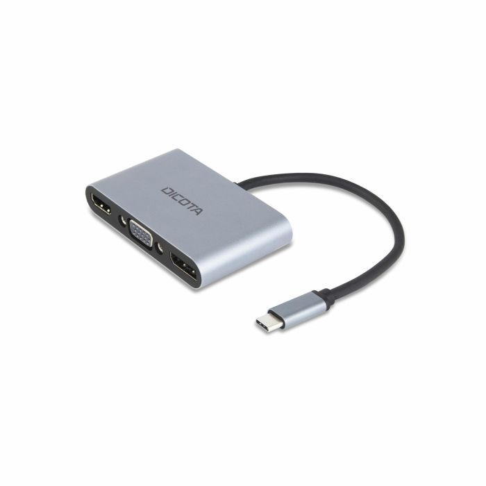 D Dicota USB-C Portable 5-in1 Docking Station 4K HDMI/DP PD 4