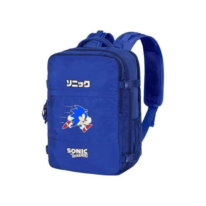 Karactermania Mochila Mercury Sonic Action | Capacidad 37L | Viaje Impermeable con Compartimento Portátil hasta 17" y Bolsillos Organizadores | 23x33x47 cm 5 Karactermania Mochila Mercury Sonic Action | Capacidad 37L | Viaje Impermeable con Compartimento Portátil hasta 17" y Bolsillos Organizadores | 23x33x47 cm 5