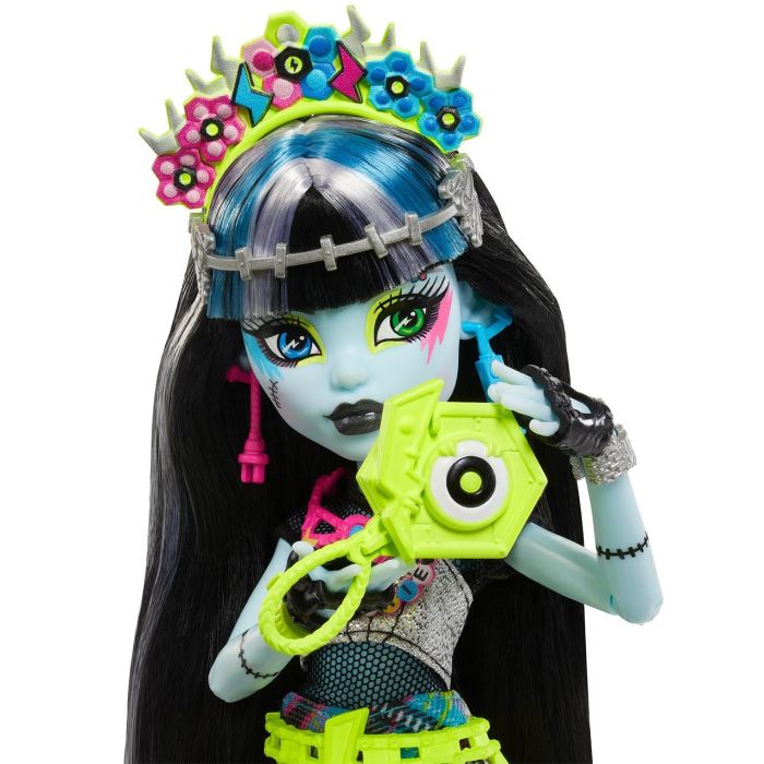 Monster High Muñeca Frankie Stein Monster Fest Hxh79 Mattel 2