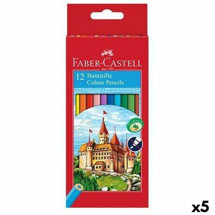 Lápices de colores Faber-Castell Multicolor (5 Unidades) Lápices de colores Faber-Castell Multicolor (5 Unidades)