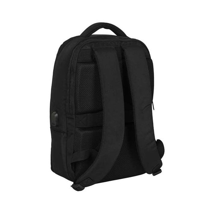 Mochila para Portátil y Tablet con Salida USB Marvel Negro 20 Mochila para Portátil y Tablet con Salida USB Marvel Negro 20