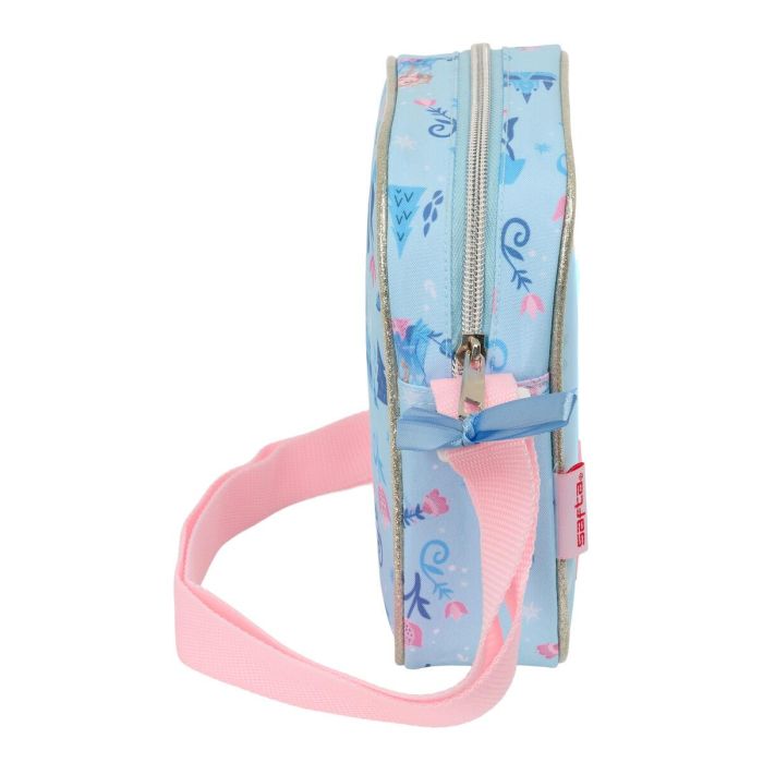 Bolso Bandolera Frozen Ice magic Azul 16 x 18 x 4 cm 2