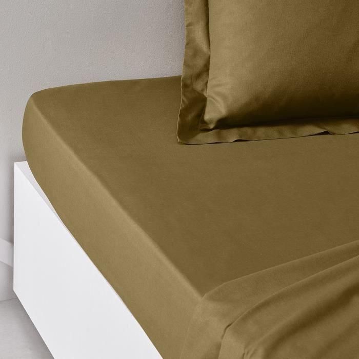 Hoy esencial hoy Charg - 140 x 200+30 cm - 2 personas - 100% una algodón - Bronce 2 Hoy esencial hoy Charg - 140 x 200+30 cm - 2 personas - 100% una algodón - Bronce 2