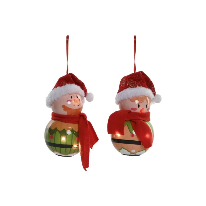 Decoracion Colgante Navidad Tradicional DKD Home Decor Multicolor 8 x 14.5 x 8 cm (6 Unidades) 1 Decoracion Colgante Navidad Tradicional DKD Home Decor Multicolor 8 x 14.5 x 8 cm (6 Unidades) 1