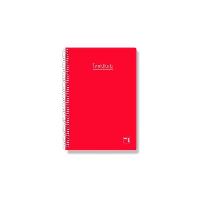 Bloc Pacsa Xtra Tapa Extra 4º 80H Cuadric.4X4 60G. Rojo (Set de 5)