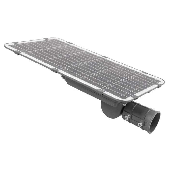 Farola LED Solar 100W 5000K Panel 6V 15W Batería 10Ah Sensor/Control Remoto [HO-STR100W-SL04-CW] 3