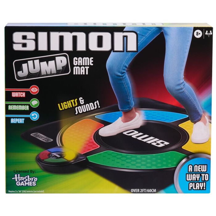 JUST PLAY Simon Jump 28413 Juego de Memoria y Reflejos Hasbro Gaming para +8 años 2 JUST PLAY Simon Jump 28413 Juego de Memoria y Reflejos Hasbro Gaming para +8 años 2