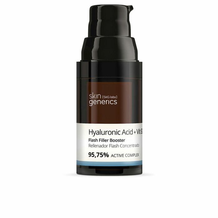 Skin Generics Ácido Hialurónico + Vitamina B3 Serum Concentrado Rellenador Flash 95,75% Antiarrugas Facial 20 ml