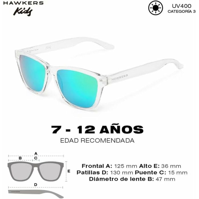 Gafas de Sol Infantiles Hawkers One Kids Air Ø 47 mm Transparente 2 Gafas de Sol Infantiles Hawkers One Kids Air Ø 47 mm Transparente 2