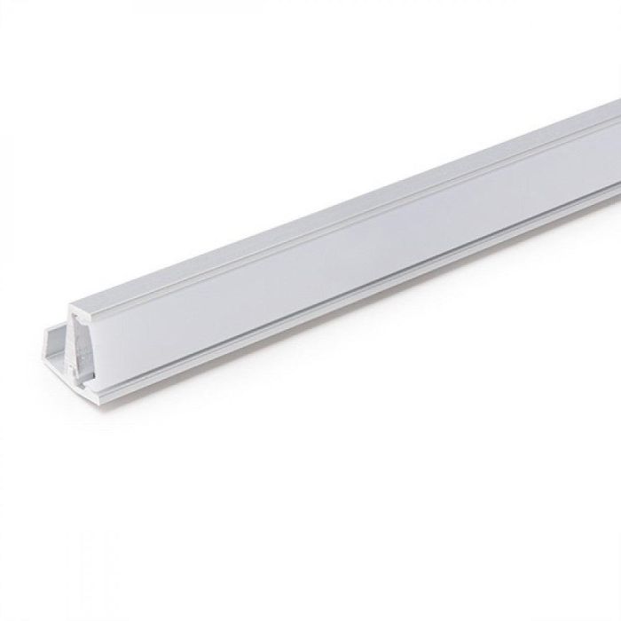Perfíl Aluminio para Tira LED Estanterías Cristal 6Mm x 1M 4
