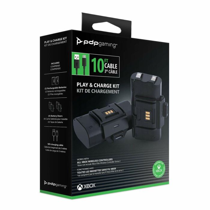 PDP Kit de Carga y Reproducción para Mando - Xbox One y Series X|S - Negro - AUC0708056067175 7 PDP Kit de Carga y Reproducción para Mando - Xbox One y Series X|S - Negro - AUC0708056067175 7