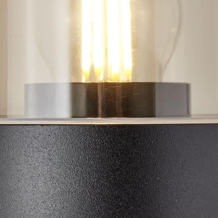 Brilliant BRI4004353405662 Aplique Exterior Sergioro Depoli Negro E27 Máx. 20W (Bombilla no Incluida) 3