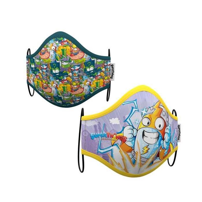 My Other Me Mask-4 6-9 Y Super Zings Mascarilla Higiénica Premium Talla 4 a 6 años 1