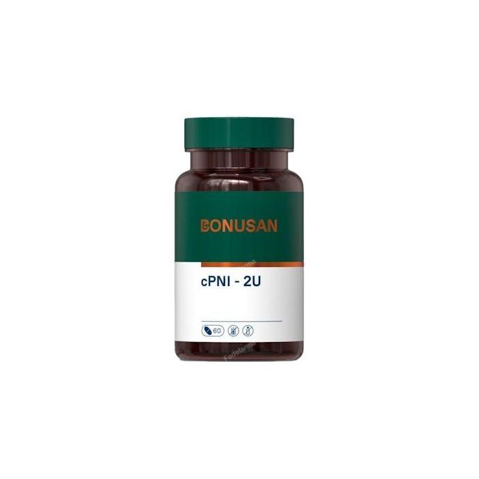 BONUSAN CPNI-2U Brócoli Wasabi Páncreas 60 tabletas. Complemento alimenticio para profesionales de la salud.