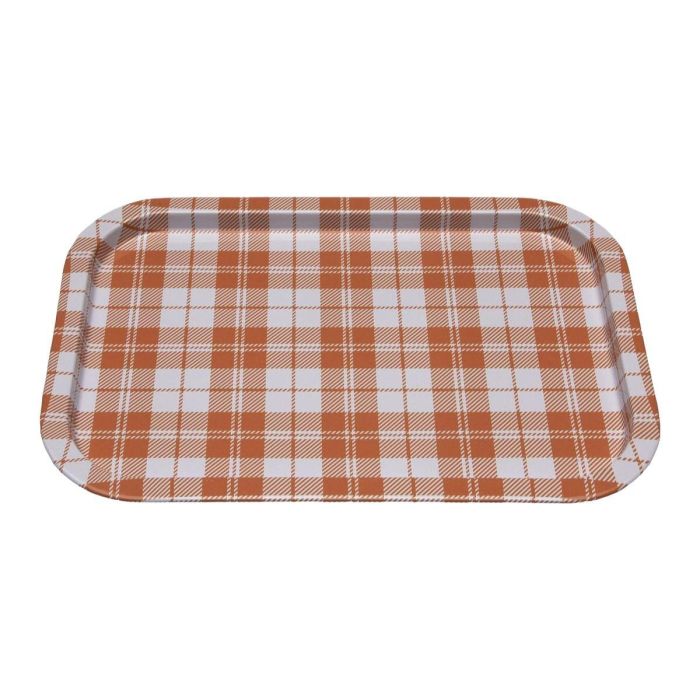 Bandeja Versa Vichy Amarillo 23 X 1,5 X 34 CM 1 Bandeja Versa Vichy Amarillo 23 X 1,5 X 34 CM 1