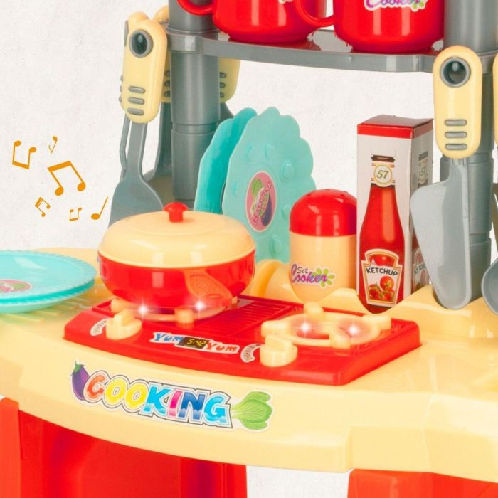 Cocina de Juguete Colorbaby 23 Piezas 37 x 47 x 23 cm 4 Cocina de Juguete Colorbaby 23 Piezas 37 x 47 x 23 cm 4