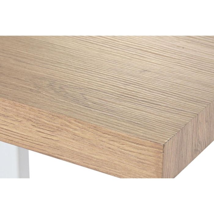 Mesa de Comedor Home ESPRIT Marrón Negro Hierro Madera MDF 160 x 90 x 75 cm 3 Mesa de Comedor Home ESPRIT Marrón Negro Hierro Madera MDF 160 x 90 x 75 cm 3