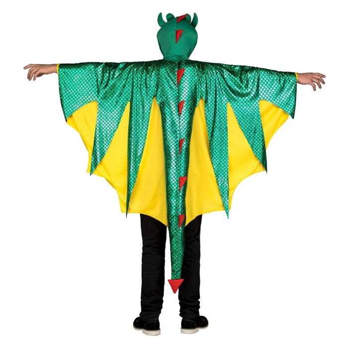 Disfraz dragon talla ml (poncho y gorro) 3 Disfraz dragon talla ml (poncho y gorro) 3