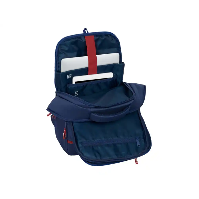 Safta Mochila Portatil 15,6" + Tablet + USB El Pulpo Negro 29x44x15 cm 6