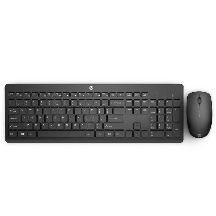Teclado y Ratón HP 18H24AA Negro 1 Teclado y Ratón HP 18H24AA Negro 1