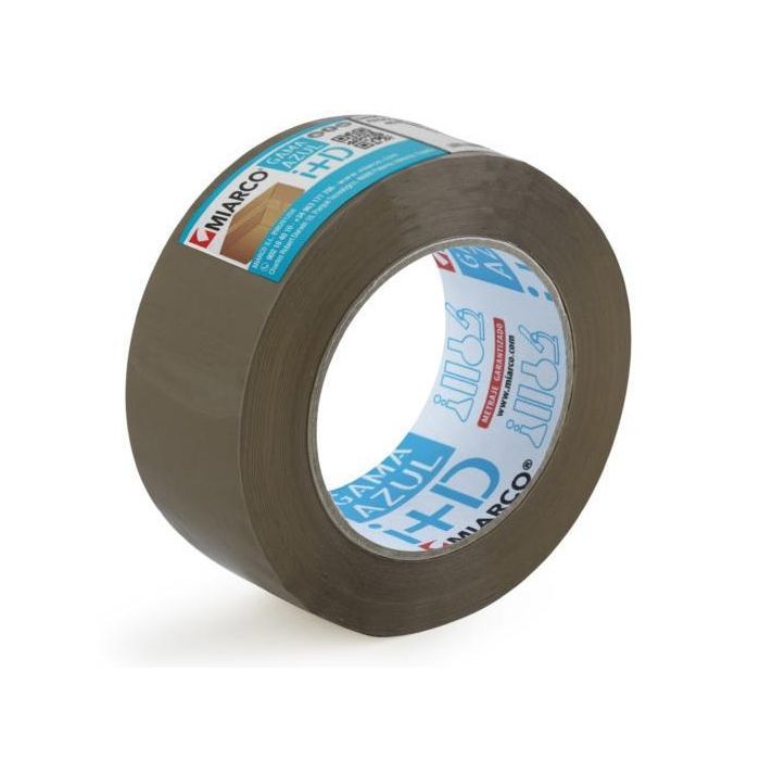 Miarco Cinta De Embalaje Gama Azul Rollo 48x66 Marrón Pack -6 Ud-