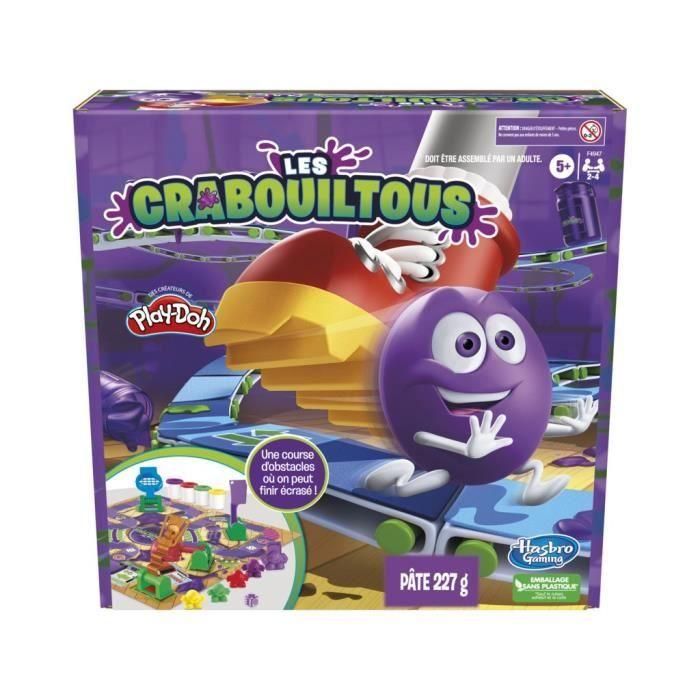 Les Crabouiltous, juego de mesa para niños, a partir de 5 años, juego para la familia con plastilina Les Crabouiltous, juego de mesa para niños, a partir de 5 años, juego para la familia con plastilina