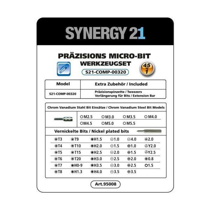 Synergy 21 Tools - elektrischer AKKU Schrauber Mini Schraubenzieher 1 Synergy 21 Tools - elektrischer AKKU Schrauber Mini Schraubenzieher 1