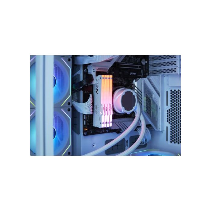 Memoria Kingston 16Gb 6000Mt/S Ddr5 Cl30 Fury Beast White Rgb Xmp - KF560C30BWA-16 5