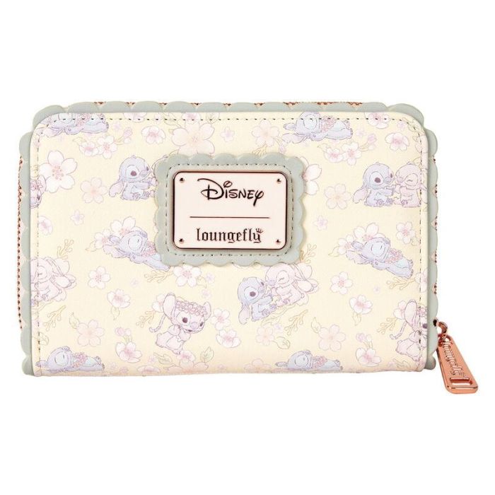 Cartera Cherry Blossom Stitch Disney Loungefly 1