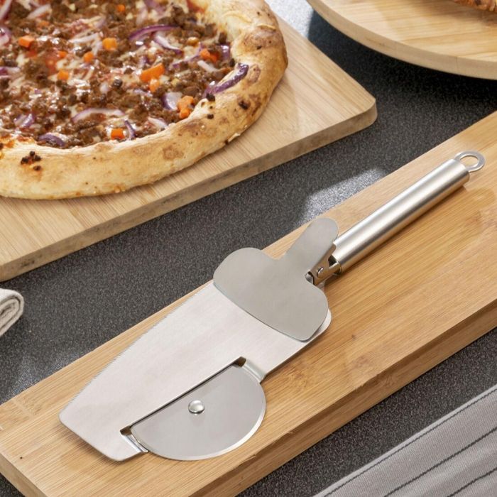 Cortador de Pizza 4-in-1 Nice Slice InnovaGoods 0 Cortador de Pizza 4-in-1 Nice Slice InnovaGoods 0