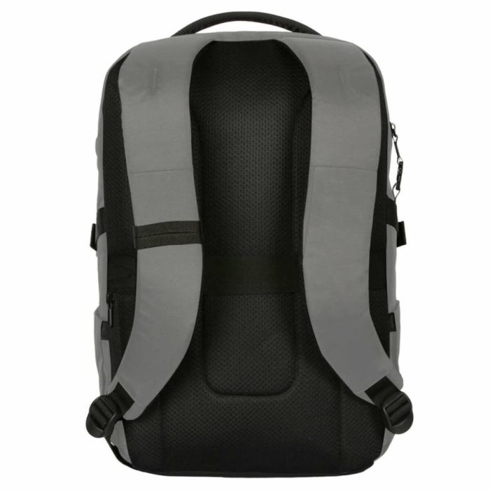 Targus Terra EcoSmart Mochila para portátil de hasta 16" (40,6 cm) Gris. Diseño unisex con compartimento para tablet, fabricada con materiales reciclados. 1