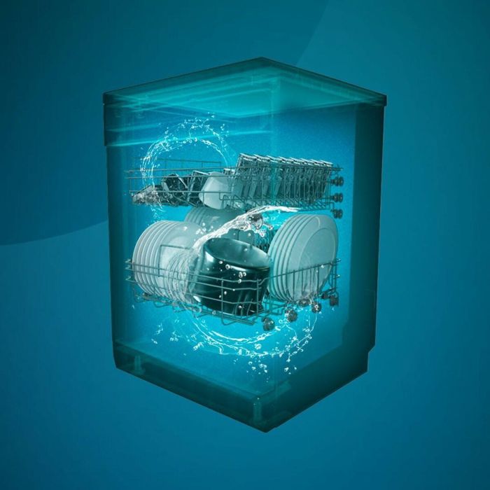 Lavavajillas Cecotec Aguazero 6700 Dark B Negro 7