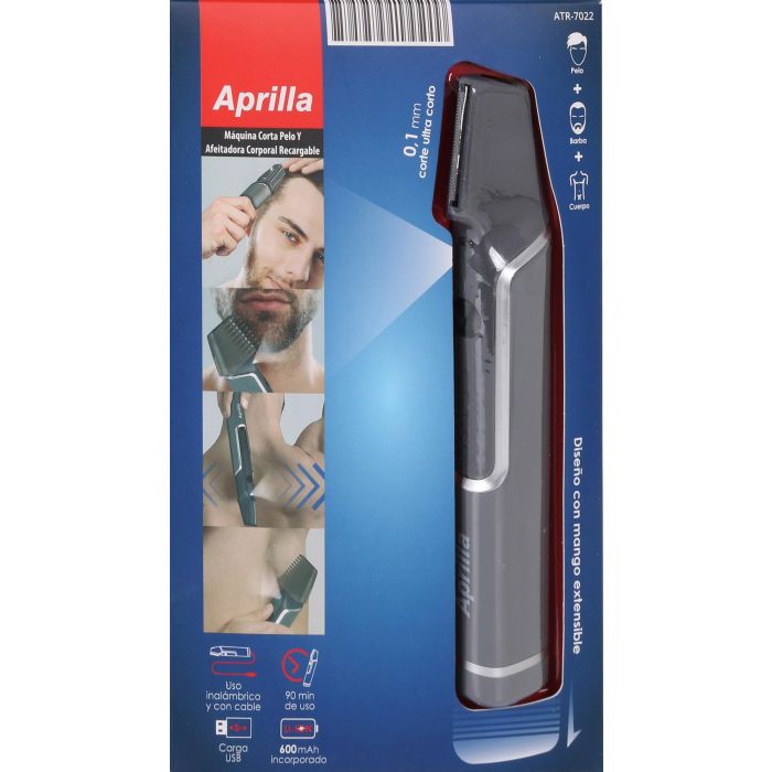 Aprilla Máquina Cortapelo Recargable USB (6 Unidades) 1 Aprilla Máquina Cortapelo Recargable USB (6 Unidades) 1