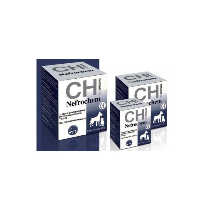 Nefrochem Alimento Complementario para Problemas Renales con Lespedeza, Cynara, Ortosiphon, EPA y DHA 150 gr