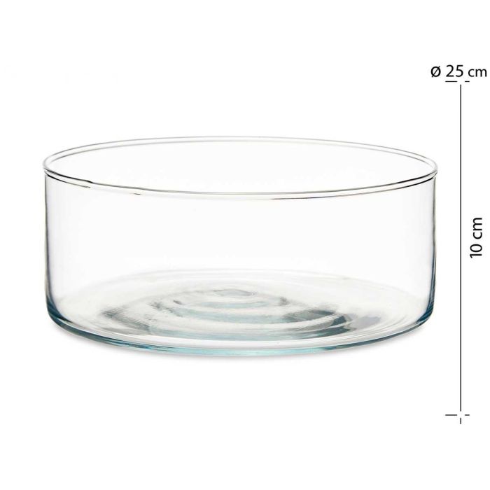 Tarrina Cristal Cilindro 25Cm Diam X 10Cm Giftdecor (4 Unidades) Tarrina Cristal Cilindro 25Cm Diam X 10Cm Giftdecor (4 Unidades)