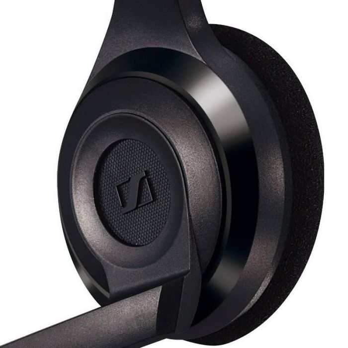 Auricular con Micrófono Sennheiser 504194 Negro 2 Auricular con Micrófono Sennheiser 504194 Negro 2