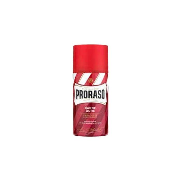 Proraso Espuma de Afeitar Sándalo 300 ml - Para Barbas Duras, Emoliente y Nutritiva