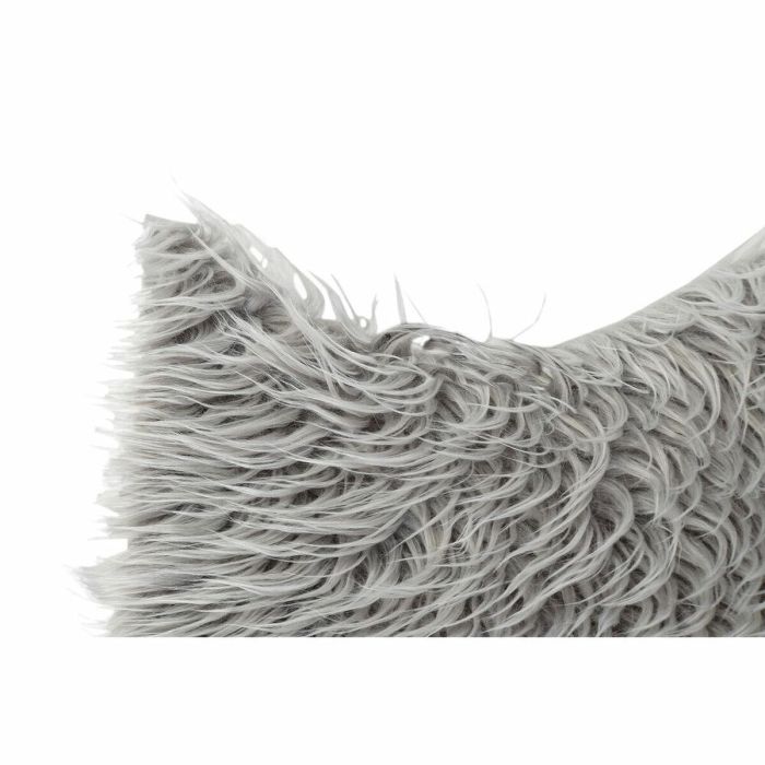 Alfombra Alpino DKD Home Decor Gris 90 x 2 x 60 cm 1 Alfombra Alpino DKD Home Decor Gris 90 x 2 x 60 cm 1