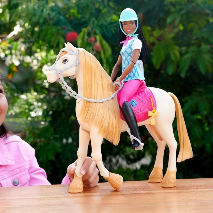 Muñeca Barbie Brooklyn Jinete De Equitación Hxj39 Mattel 4