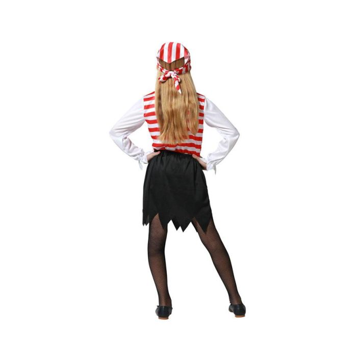 Disfraz Pirata Niña Infantil Rayas 3-4 Años Carnaval 2