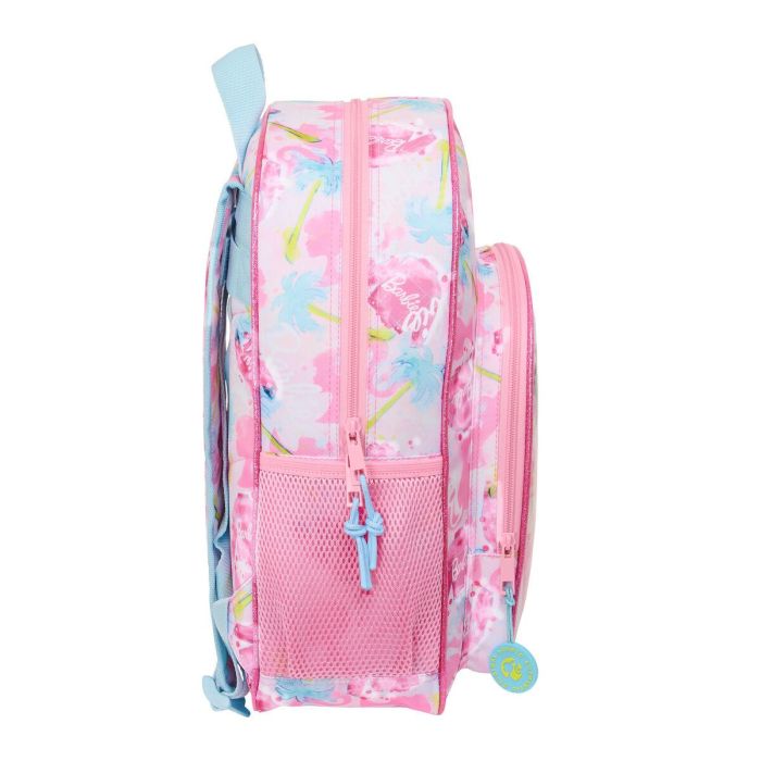 Mochila Escolar Barbie Painterly Rosa Azul cielo 32 x 38 x 12 cm 2