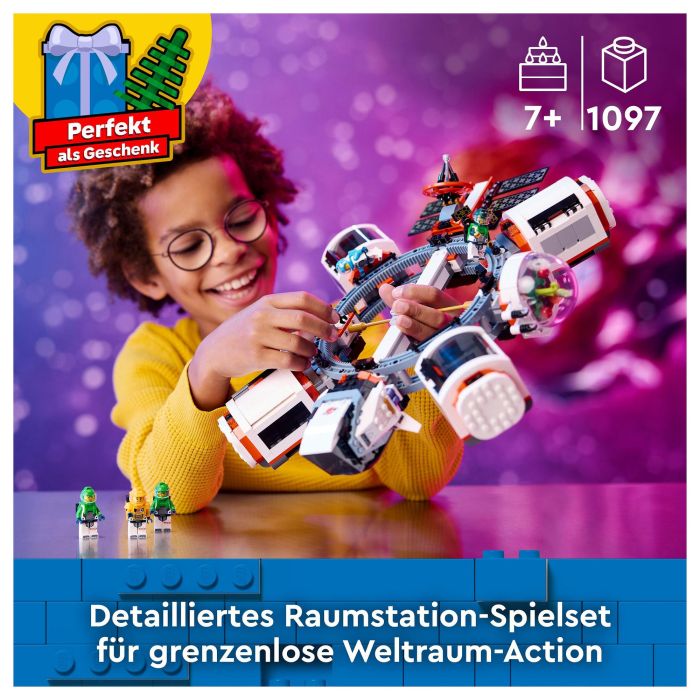 LEGO City Estación Espacial Modular 60433 Juego Construcción 1097 Piezas 7+ Años LEGO City Estación Espacial Modular 60433 Juego Construcción 1097 Piezas 7+ Años