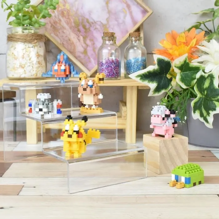 Bandai Set 6 Figuras Ladrillo NANOBLOCK Pack Pokémon Eléctrico NAN4972825223642 2