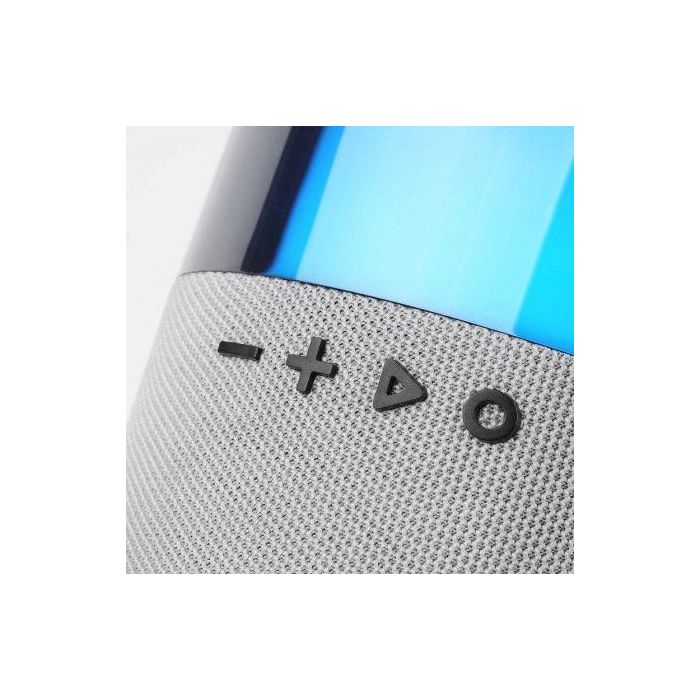 Mars Gaming Altavoz Bluetooth MS-FLOW 15W 5.3 Blanco con Iluminación RGB 360° y Lector MicroSD 3