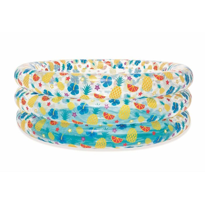 Bestway Piscina Hinchable 3 Aros Transparente Tropical 150x53 cm +6 Años Jardin 51045 2 Bestway Piscina Hinchable 3 Aros Transparente Tropical 150x53 cm +6 Años Jardin 51045 2