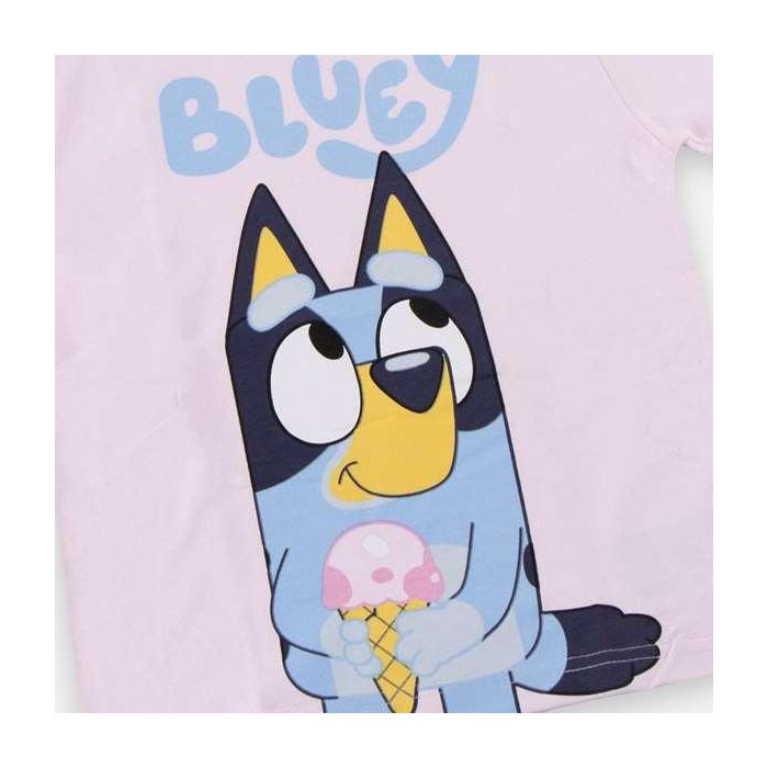 Cerdá Camiseta Corta Niña Bluey Manga Corta, 4 Años, Jersey Single, Color Light Pink 2 Cerdá Camiseta Corta Niña Bluey Manga Corta, 4 Años, Jersey Single, Color Light Pink 2
