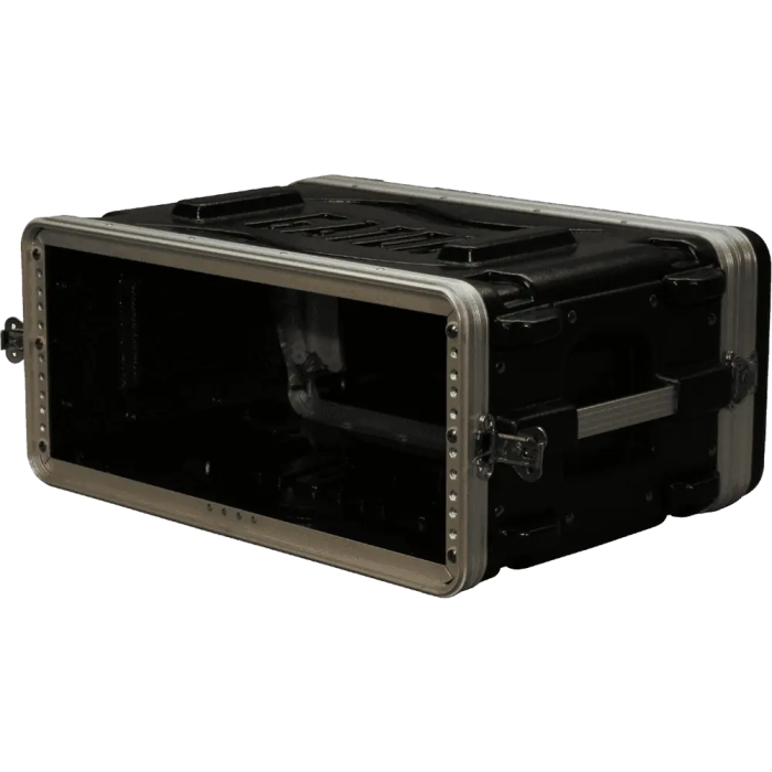 GATOR GR Rack Flightcase Corto para 4 Unidades 19" Rack Negro Polietileno 444,5x546,1x241,3mm 1